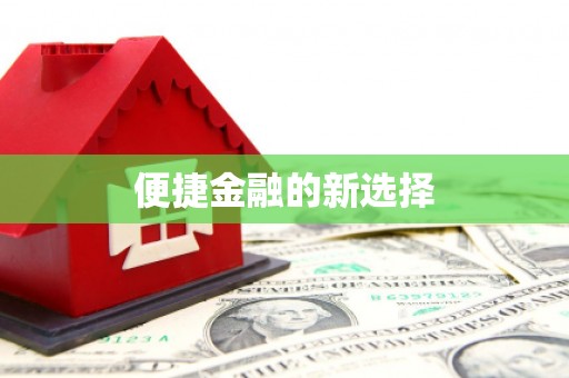 马关便捷金融的新选择