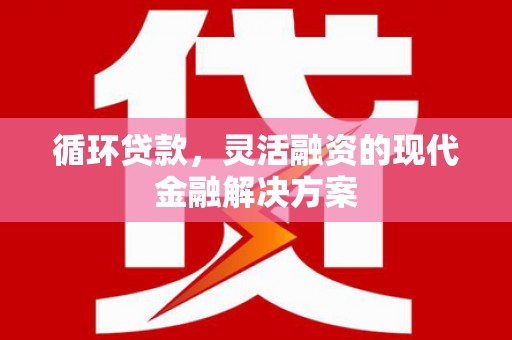 马关循环贷款，灵活融资的现代金融解决方案