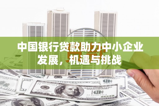 马关中国银行贷款助力中小企业发展，机遇与挑战