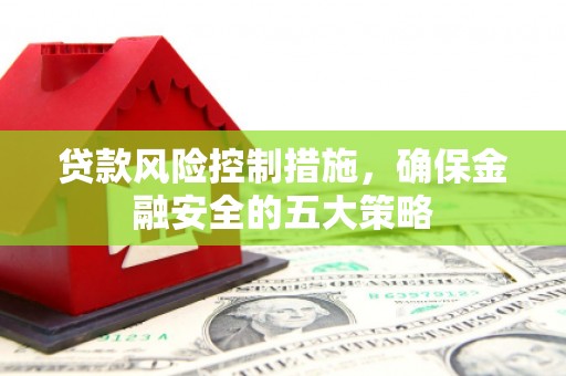 马关贷款风险控制措施，确保金融安全的五大策略