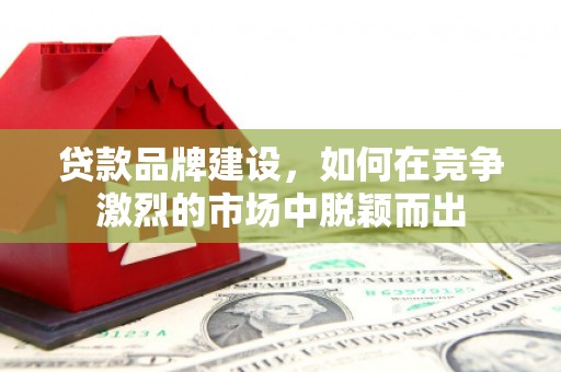 马关贷款品牌建设，如何在竞争激烈的市场中脱颖而出