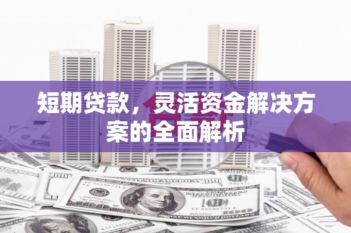 马关短期贷款，灵活资金解决方案的全面解析