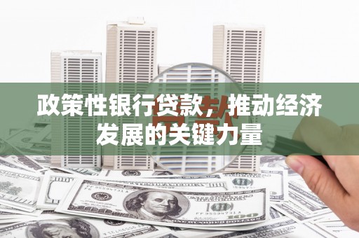 马关政策性银行贷款，推动经济发展的关键力量