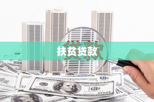 马关扶贫贷款
